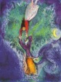 So she came down from the tree contemporary Marc Chagall